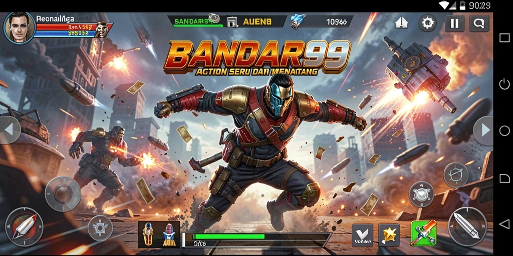 Screenshot aksi seru dalam permainan BANDAR99 yang menampilkan pertarungan mendebarkan.