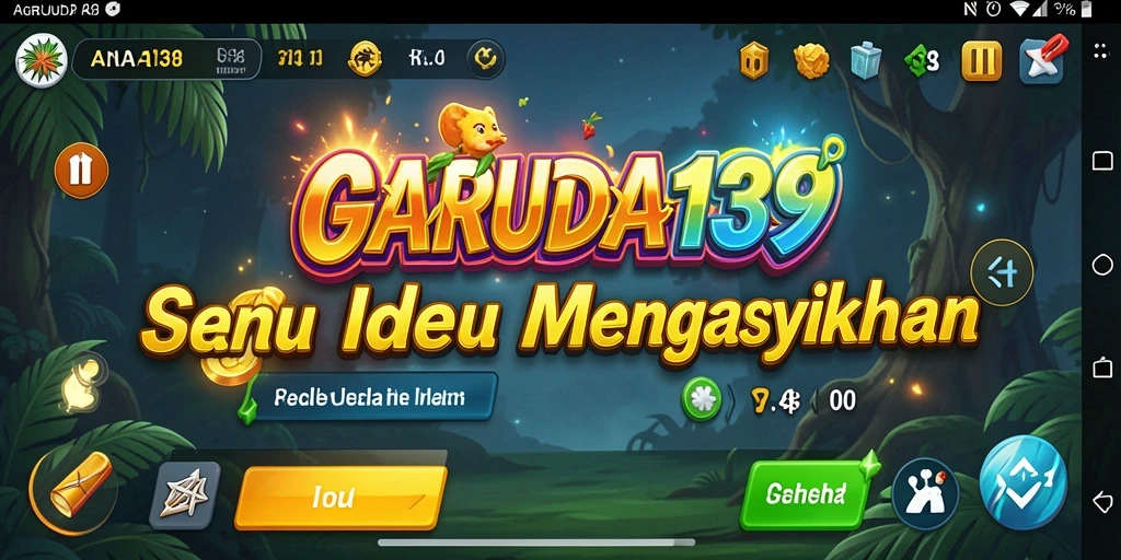 Tangkapan layar dari gameplay GARUDA138 yang menampilkan fitur Idle.