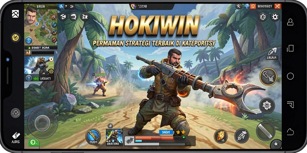 Tampilan gameplay HOKIWIN dengan strategi yang mendebarkan.