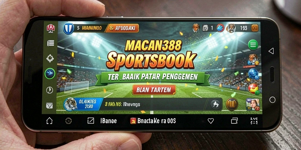 Tampilan menarik dari gameplay taruhan olahraga di MACAN388.