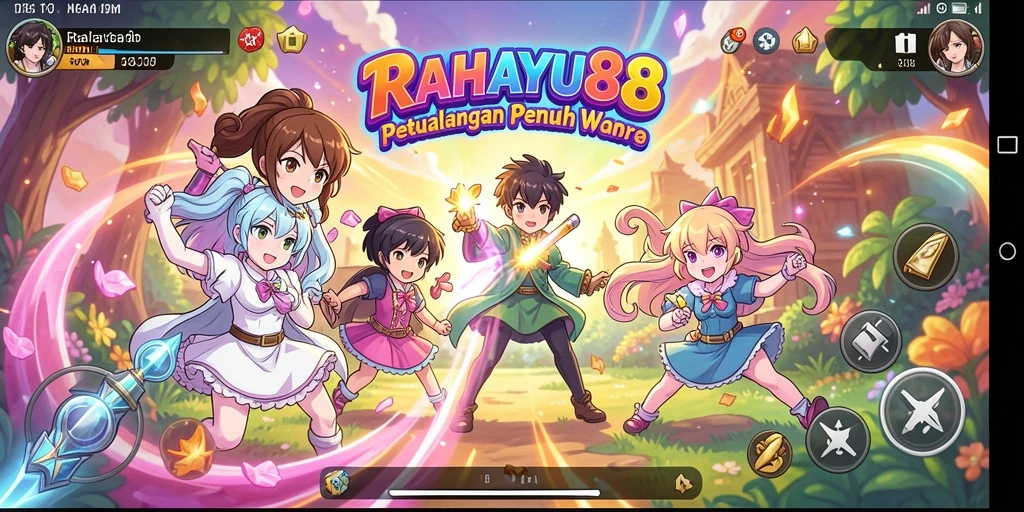 Screenshot RAHAYU88 menampilkan aksi seru dan karakter anime yang menarik.