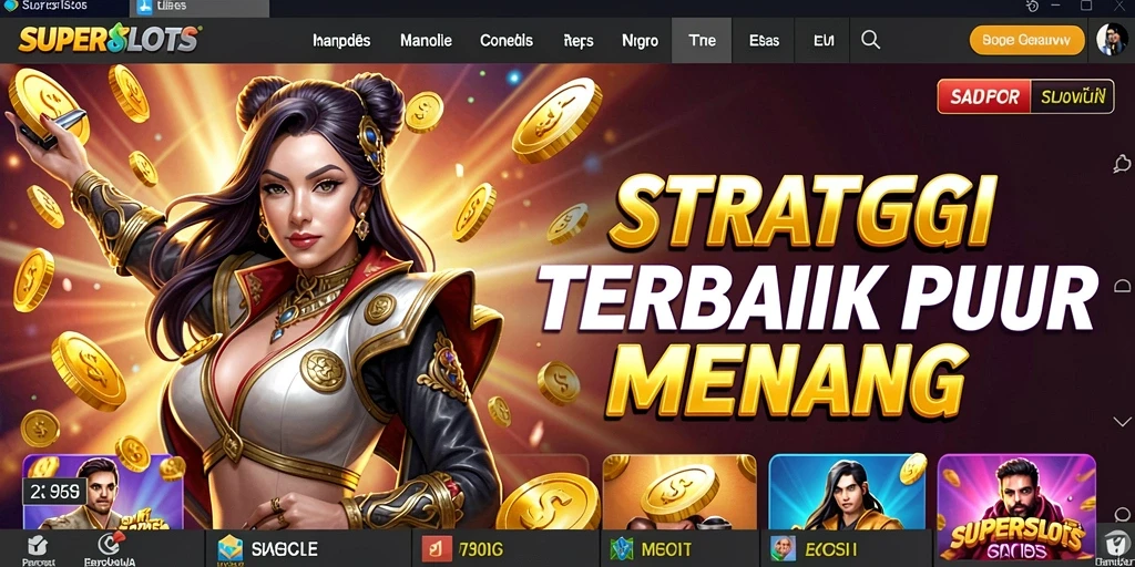 Tampilan gameplay menarik dari SUPERSLOTS dengan strategi yang menantang.