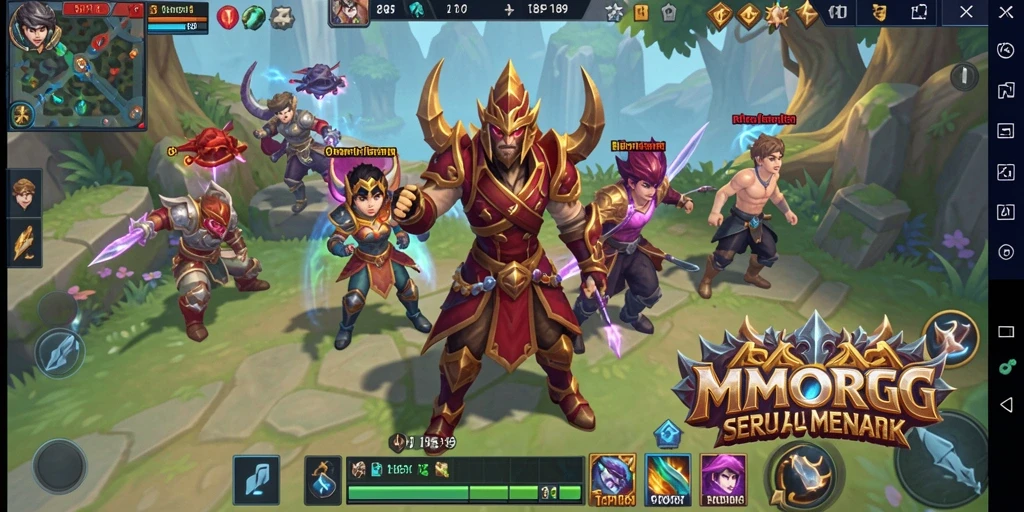 Gameplay seru dalam dunia MMORPG TOPI189 yang imersif