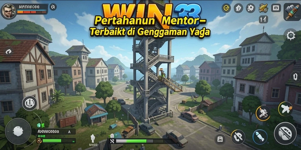Gameplay seru dengan menara pertahanan yang strategis di WIN33.